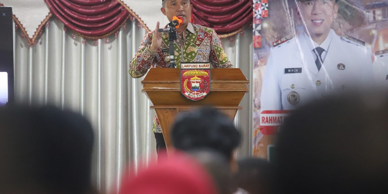 Dari 1.553 Usulan Musrenbang Tingkat Pekon Hingga Kecamatan Parosil Mabsus Pokus Pembangunan Infrastruktur