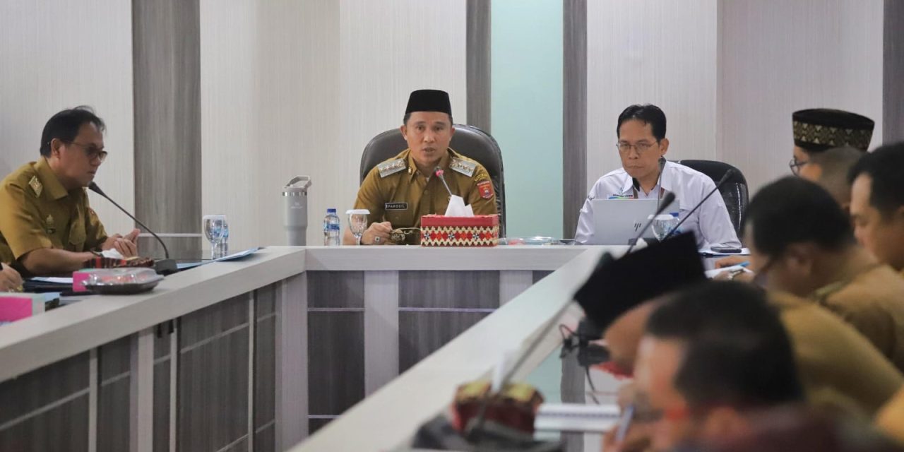 Wujudkan Satu Data, Pemkab Lambar Gelar Diskusi Dengan BPS