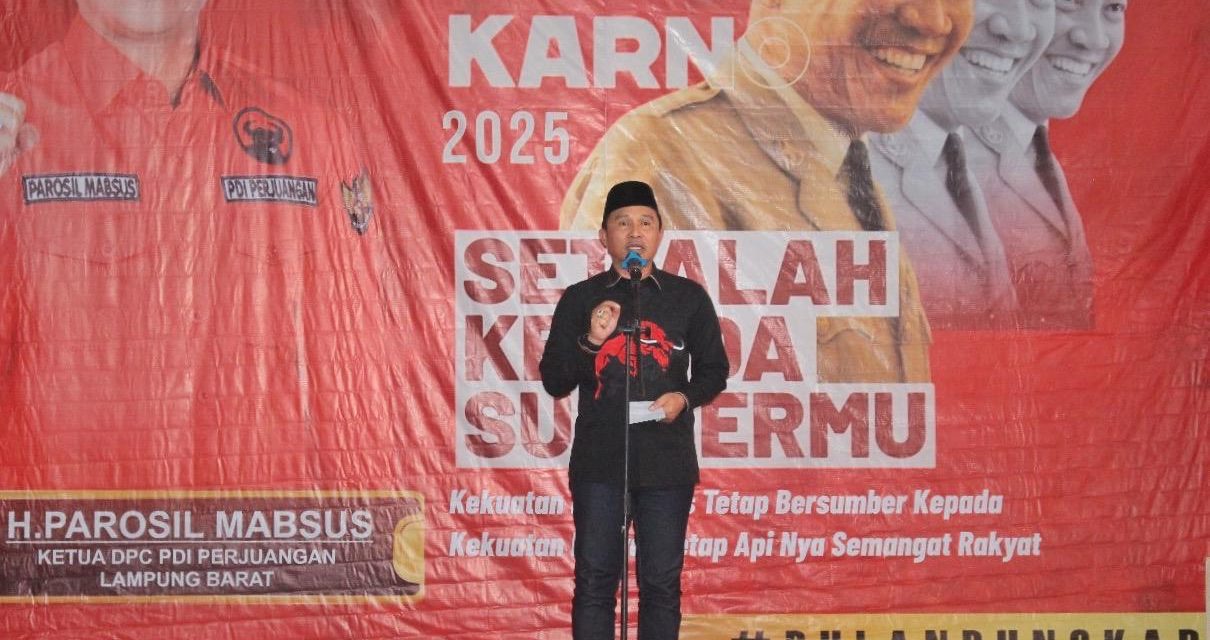 Peringati Puncak Bulan Bung Karno, Parosil Mabsus Jadi Momentum Perkuat Kepedulian dan Persatuan