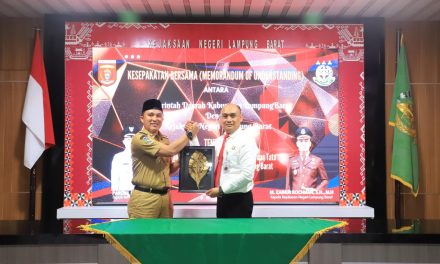Pemkab Lambar gandeng kejaksaan Tangani Hukum Perdata dan Tata Usaha Negara