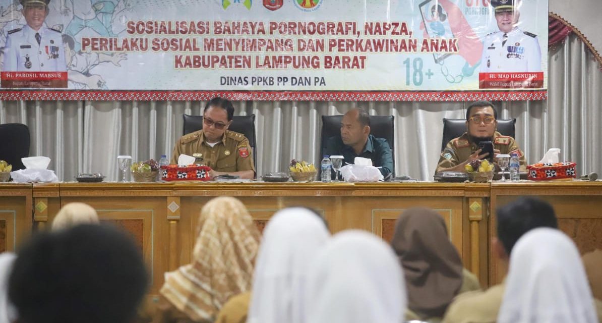 Satuan pendidikan Lambar gelar ikrar jauhi pornografi, Napza perilaku sosial penyimpangan dan perkawinan anak