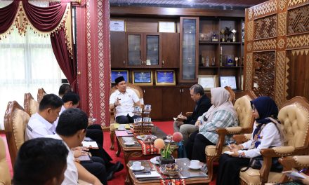 Bupati Lampung Barat  audiensi dengan Badan Riset dan Inovasi Nasional (BRIN) dalam rangka pengembangan dan peningkatan wisata Kebun Raya Liwa (KRL)