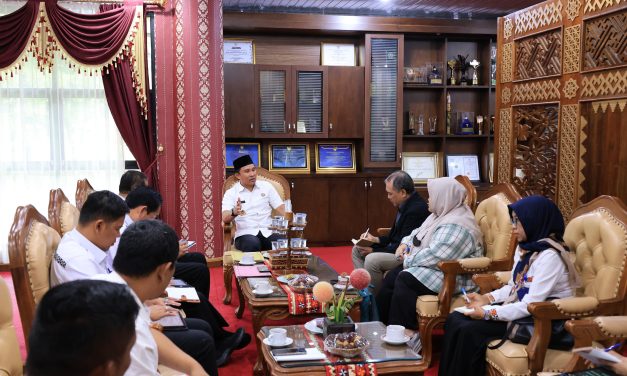 Bupati Lampung Barat  audiensi dengan Badan Riset dan Inovasi Nasional (BRIN) dalam rangka pengembangan dan peningkatan wisata Kebun Raya Liwa (KRL)