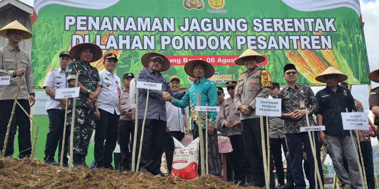 Assisten Bidang Pemerintahan dan Kesra Ahmad Hikami Apresiasi Polres Lampung Barat Canangkan Program Ketahanan Pangan