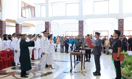 Lantik 60 Peratin, Parosil Mabsus Minta Prioritas Pembangunan Infrastruktur